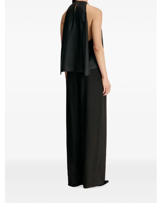 Loulou de Saison Black Cami Silk Top