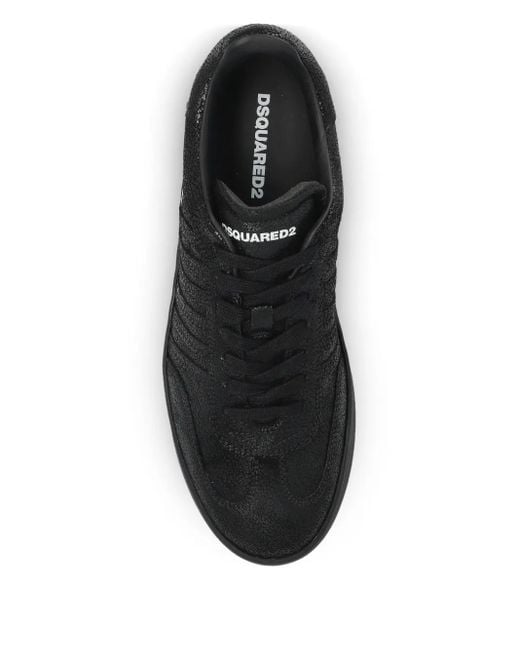 Baskets En Cuir DSquared² pour homme en coloris Black