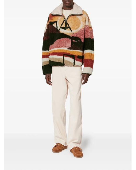 Isabel Marant White Marley Zip-Up Jacket for men