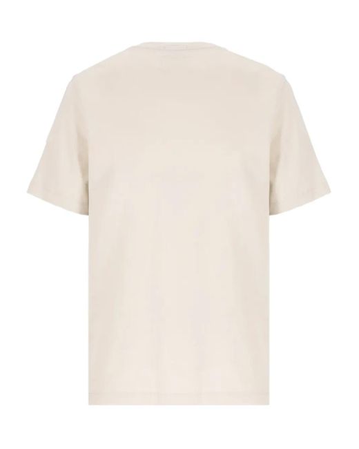 Laneus White Graphic-Print T-Shirt for men