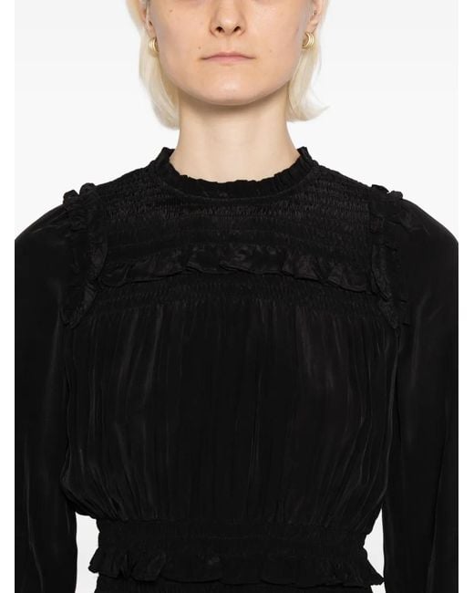 Needle & Thread Emilia Mini-Jurk in het Black