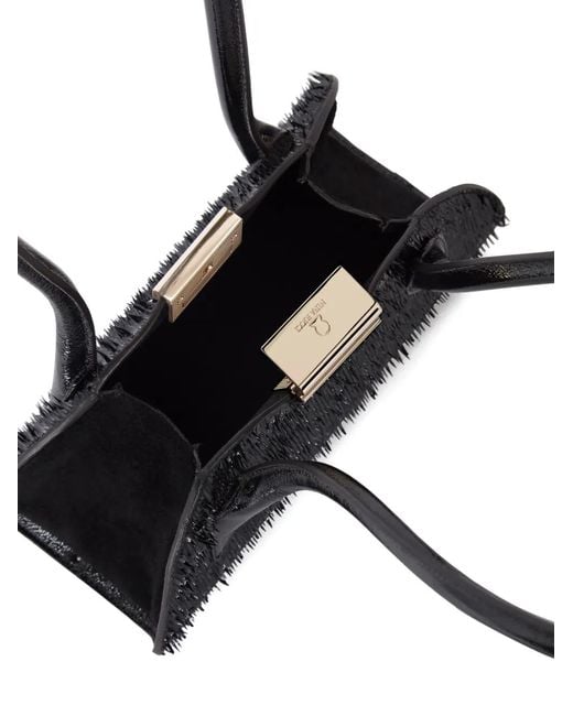 Nina Ricci Black Mini Le Bal Shoulder Bag