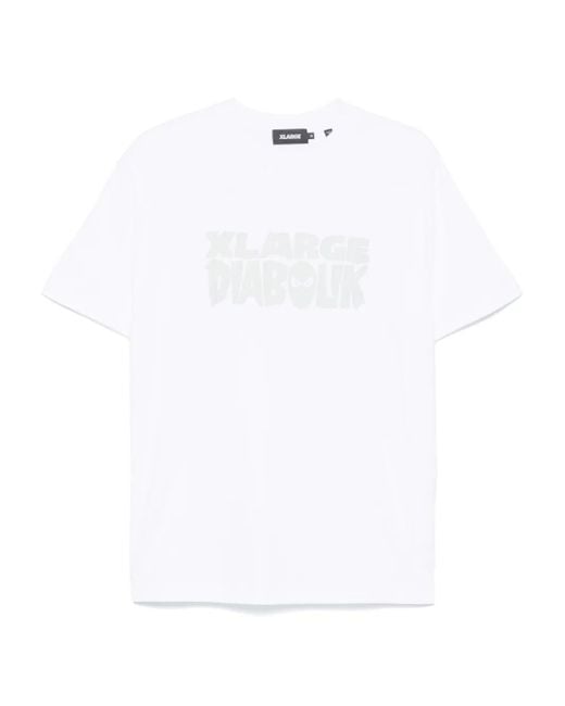 T-Shirt Diabolik Xlarge pour homme en coloris White