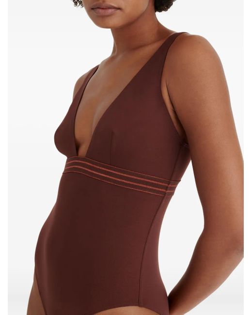 Eres Brown Sillage Swimsuit