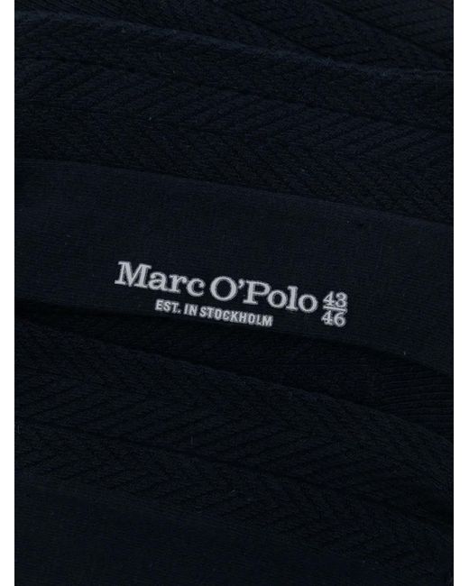 Marc O' Polo Blue Herringbone Socks for men
