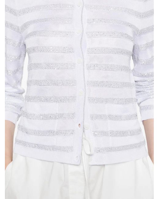 Missoni White Buttoned Cardigan