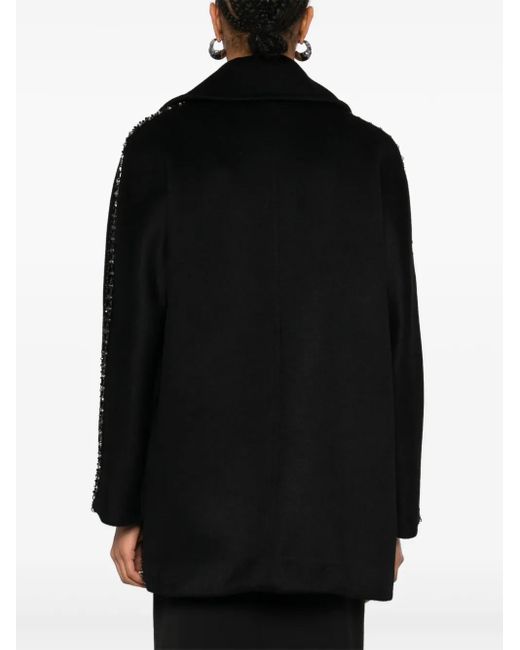 'Rapido' Camel Coat Max Mara de color Black