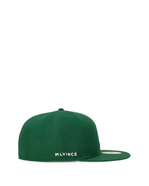 KTZ Green X Mlvince 59Fifty Authentic Logo-Embroidered Cap for men