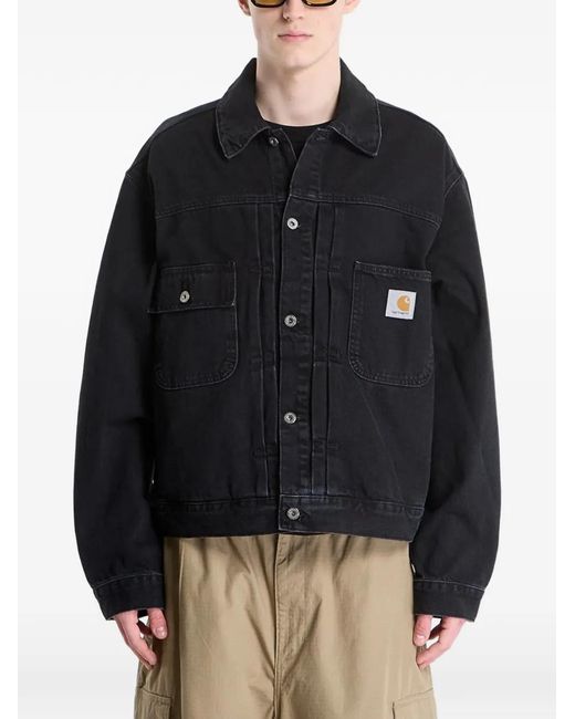 Carhartt Black Veste Belmar À Patch Logo
