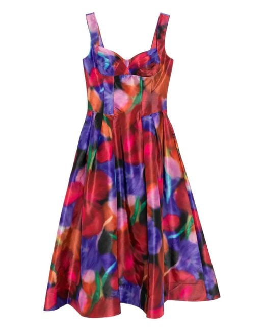 Rebecca Vallance Red Caberet Roses Dress