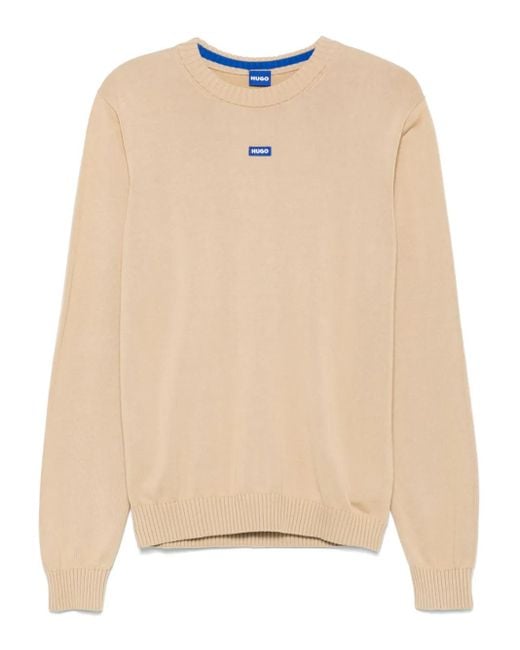 HUGO Natural Organic Cotton Sweater for men