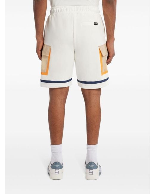 Karl Lagerfeld Jersey-Shorts mit Logo-Print in White für Herren