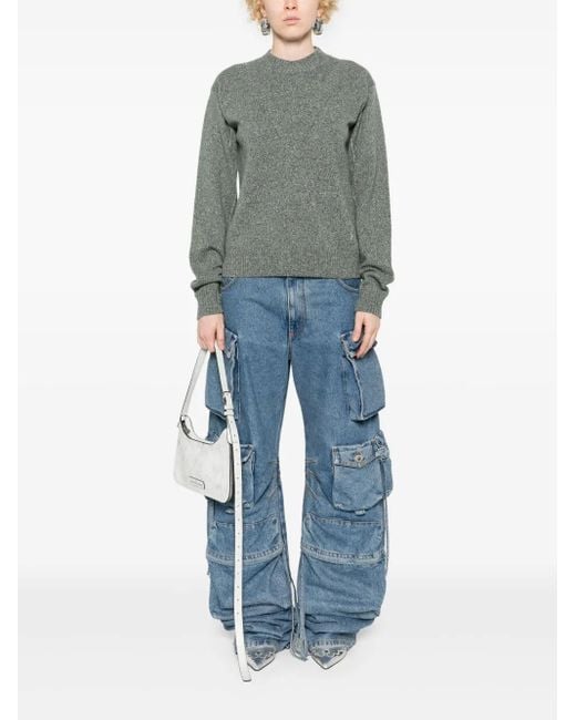 Rabanne Gray Layered Sweater