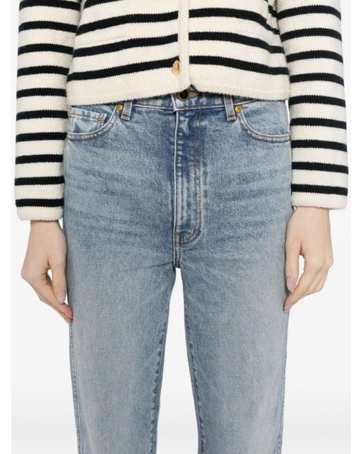 Khaite Blue Abigail Jeans