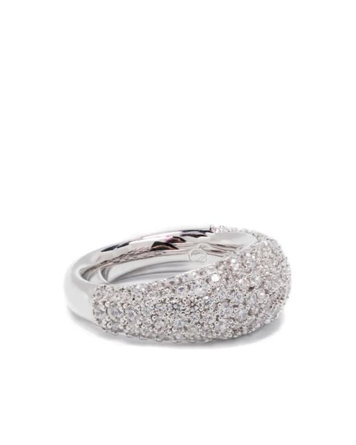 Swarovski Sublima ドーム リング White