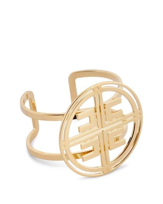 Elisabetta Franchi Metallic Golden Metal Bracelet