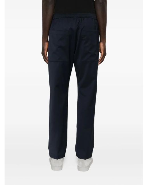 Barena Blue Elastic-Waist Trousers for men