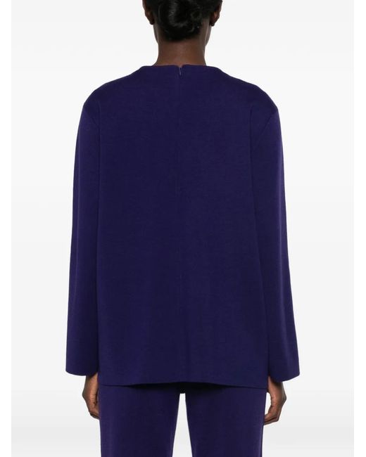 Pull À Col Rond Bompard en coloris Blue