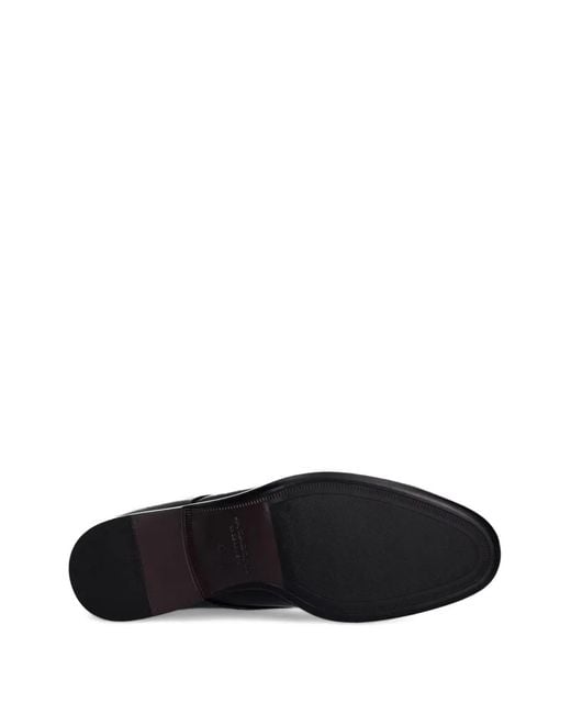 Vagabond Black Harvey Leather Derby Shoes for men