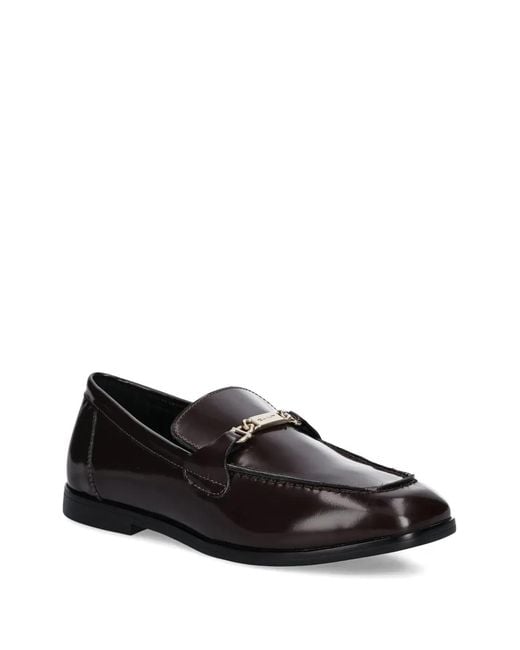 Gant Black Buckle-Strap Loafers