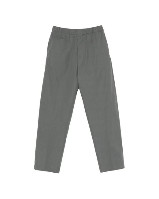 Lardini Gray Pavice Elasticated Trousers for men
