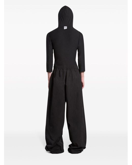 Balenciaga Black Large Pyjama Cotton Trousers