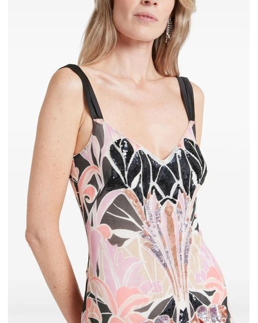Temperley London White Alani Ruffle Dress