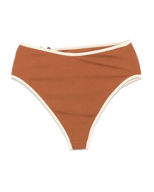 Johanna Ortiz Brown Susurro Del Agua Bikini Bottoms