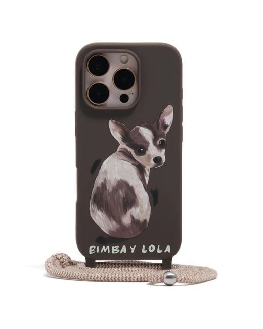 Bimba Y Lola Black Chihuahua Iphone 16 Pro Case