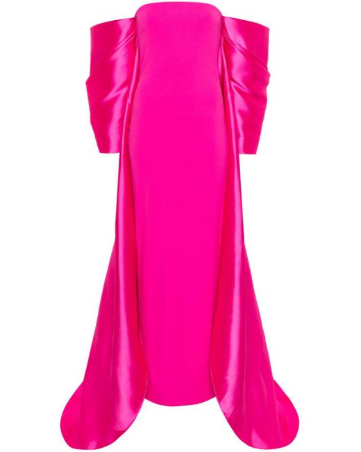 Solace London Pink Kyla Maxi Dress