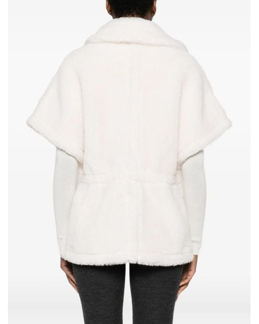 Blugirl Blumarine White Notched-Lapels Jacket