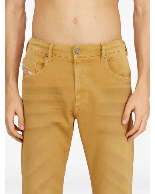DIESEL Yellow D-Krooley-Bw Jeans for men