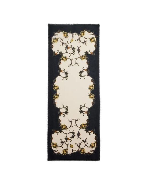 LaDoubleJ Black Frayed Scarf