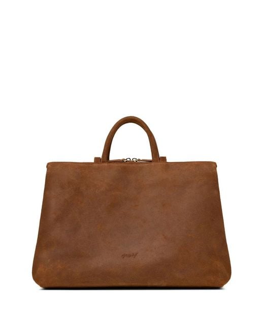 Borsa Tote 4 di Marsèll in Brown