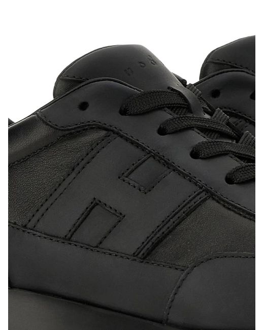 Hogan Black H709 Cube Sneakers for men
