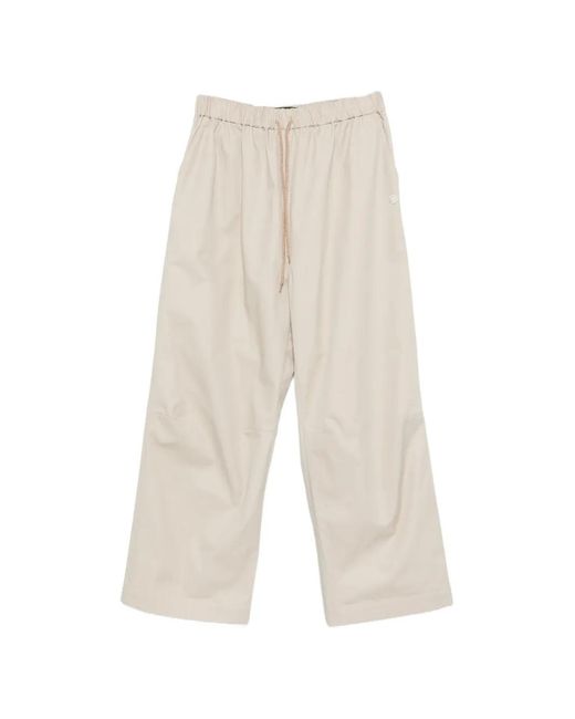 Simone Rocha White Drawstring Trousers for men