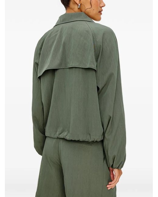 Rails Green Blake Drawstring-Hem Jacket