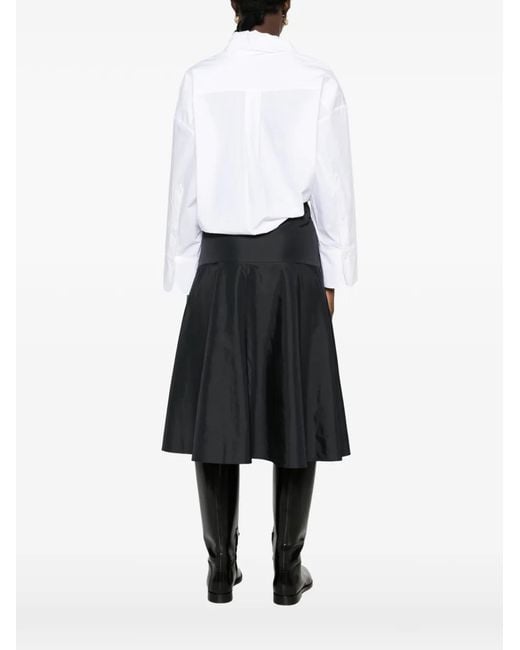 Dorothee Schumacher White V-Neck Blouse