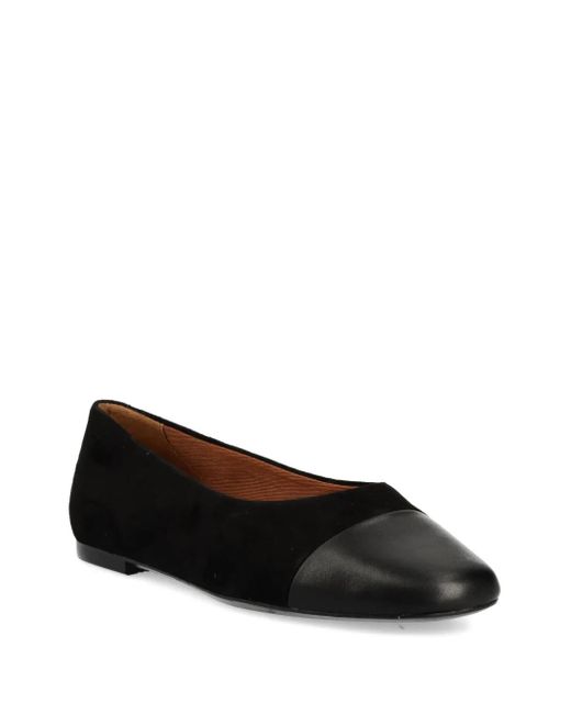 Vagabond Black Jolin Suede Ballet Flats