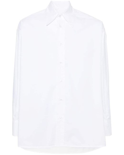 Camisa con motivo de números MM6 by Maison Martin Margiela de hombre de color White