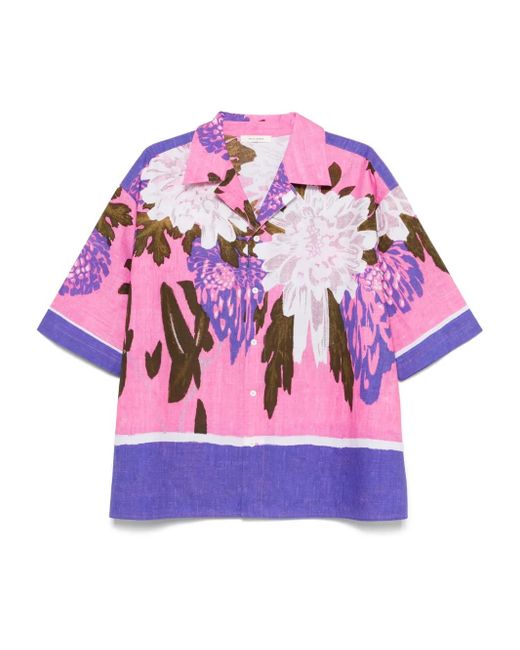Craig Green Overhemd Met Bloemenprint in het Pink voor heren