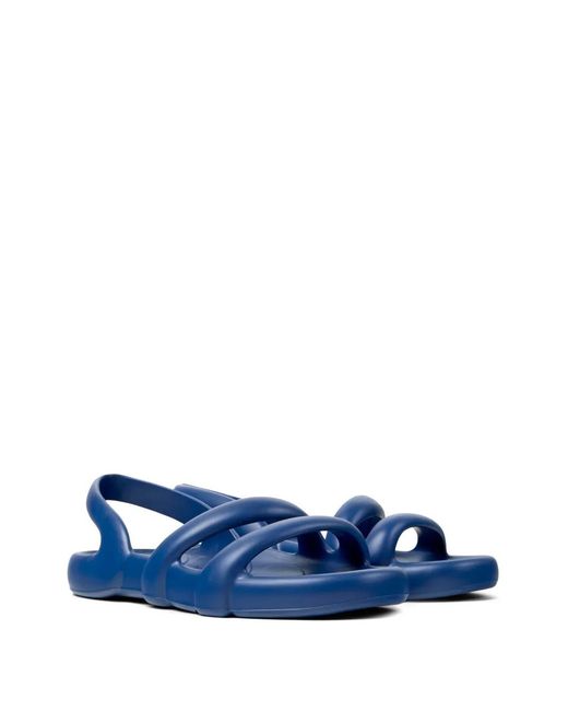 Camper Blue Kobarah Strap Flat Sandals for men