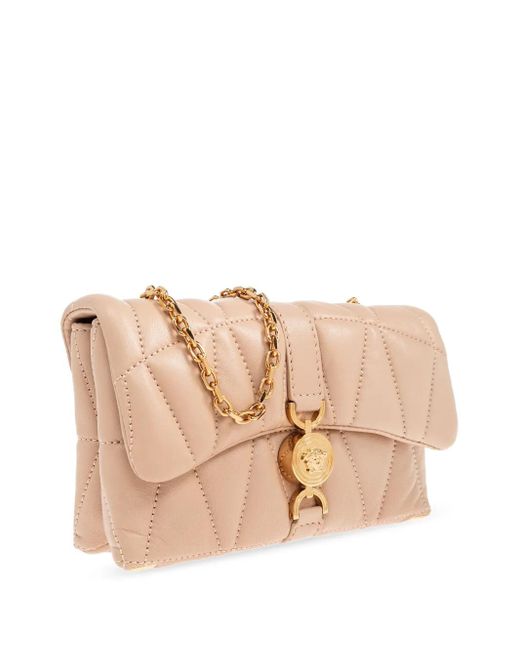 Versace Natural Gesteppte Kleio Mini-Tasche