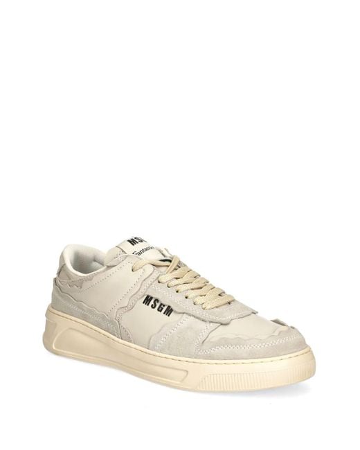 MSGM Natural Fantastic Sneakers for men