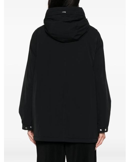 Herno Black Belted Jacket