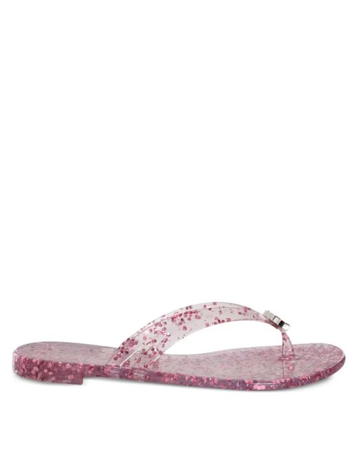 Casadei Pink Infradito Flip-Flops