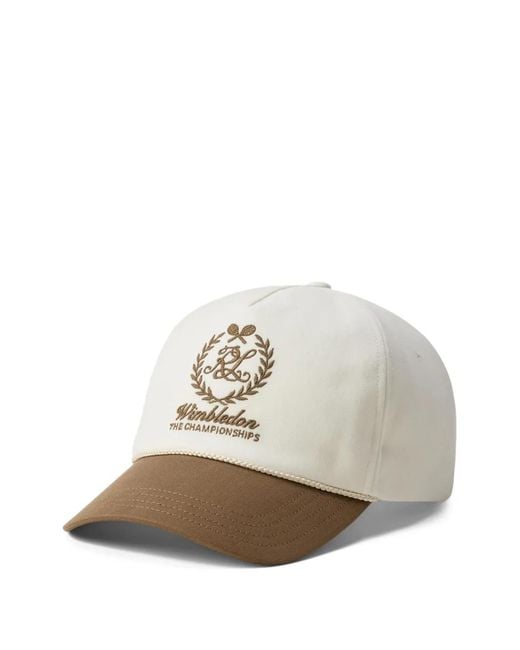 Ralph Lauren White Embroidered Cap for men