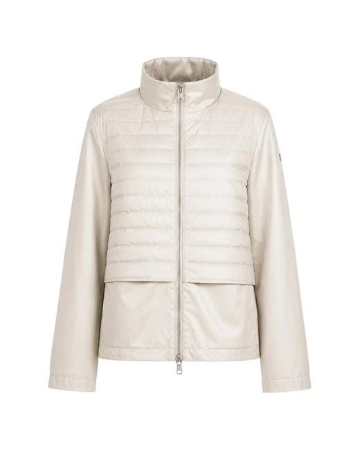 DUNO White Nami Quilted Jacket