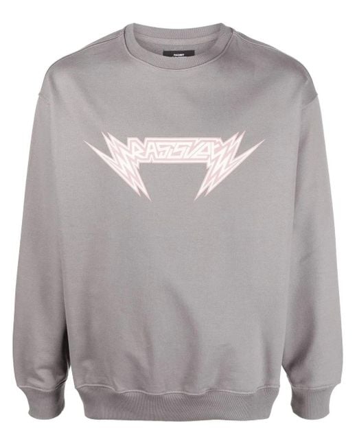 Rassvet (PACCBET) Gray Logo-Print Detail Sweatshirt for men