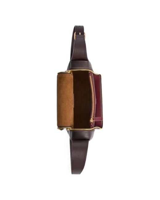 Anya Hindmarch Black Vere Leather Cross Body Bag